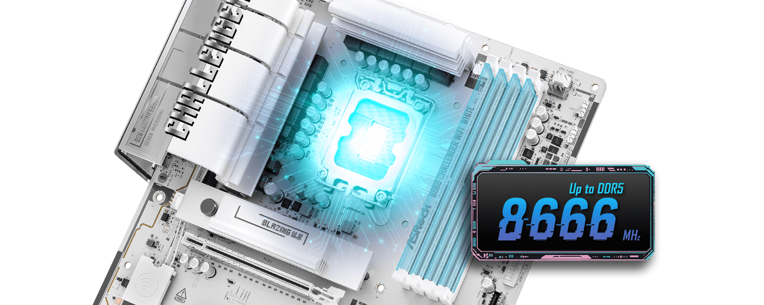 Suporta DDR5 XMP & EXPO